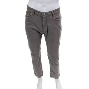 Peter Millar Mens Flat Front 5 Pocket Straight leg Casual Pants Gray Size 33